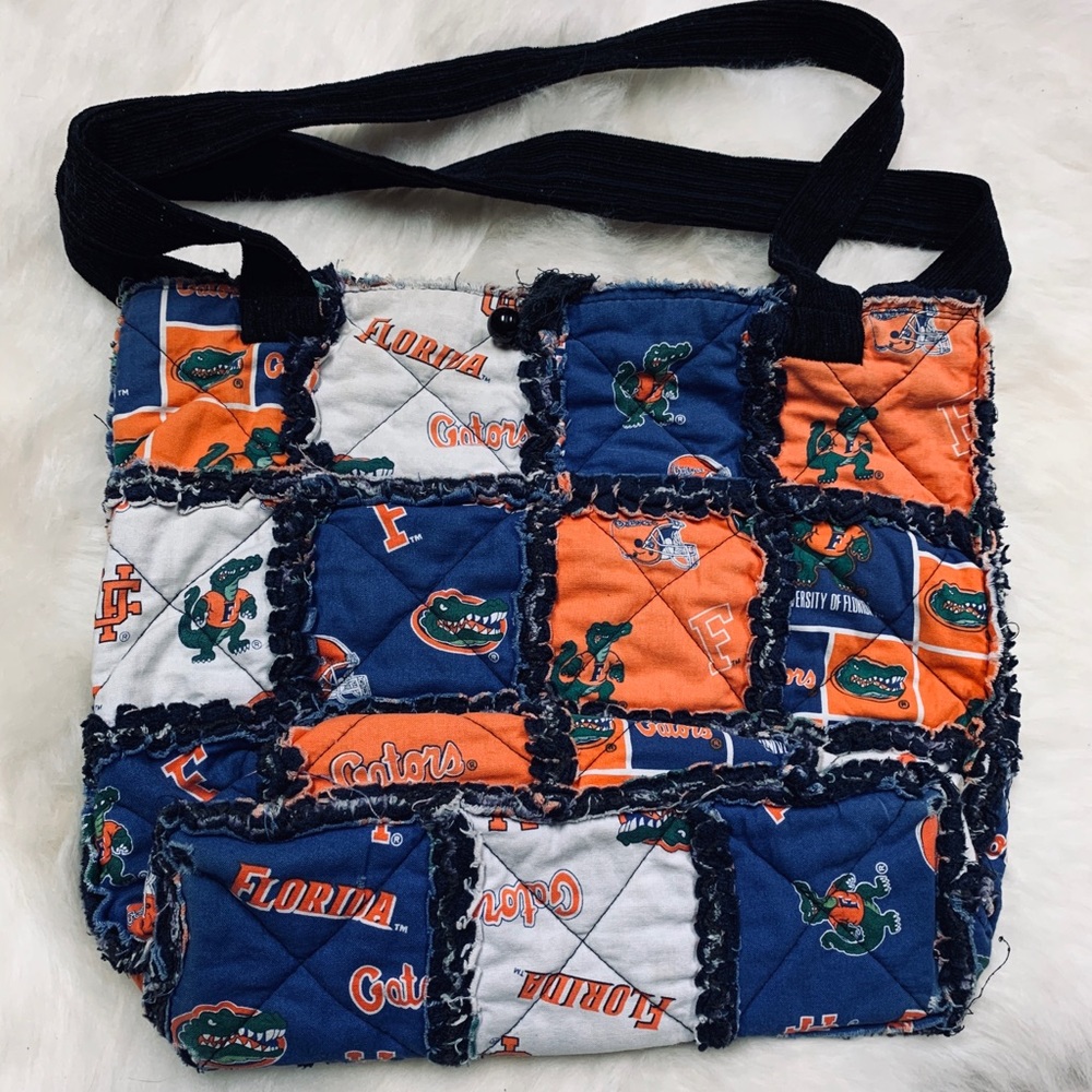 Florida Gators rag tote purse